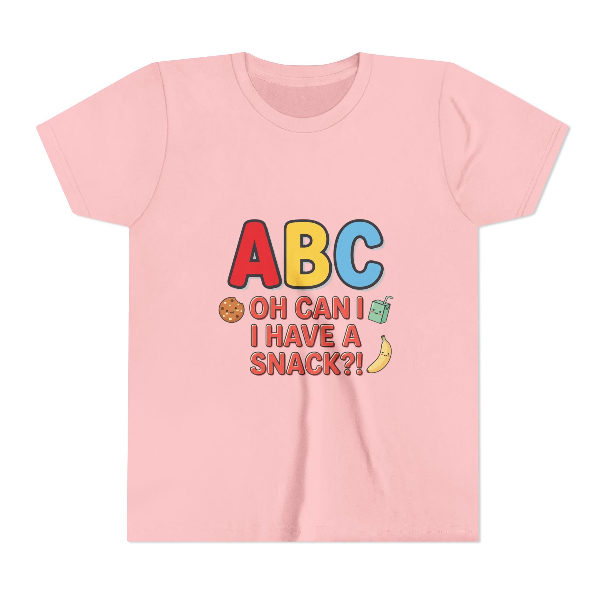 Abc, Oh Can I Have A Snack 2 - Youth Short Sleeve Tee