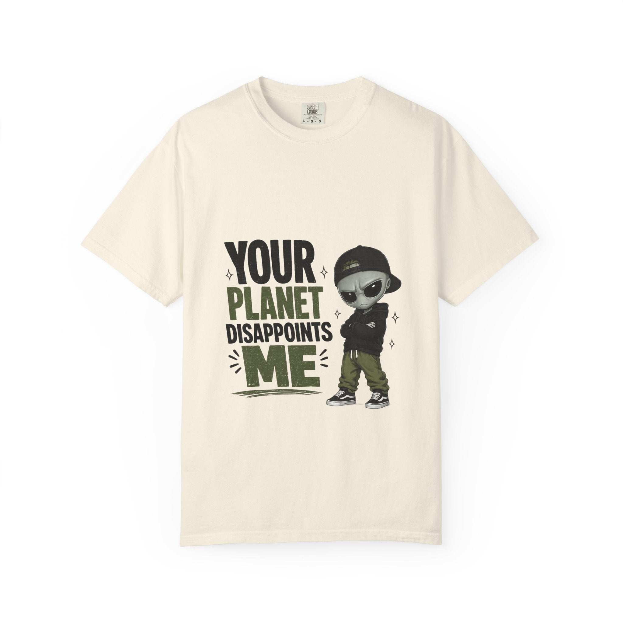 Your planet Unisex Garment-Dyed T-shirt