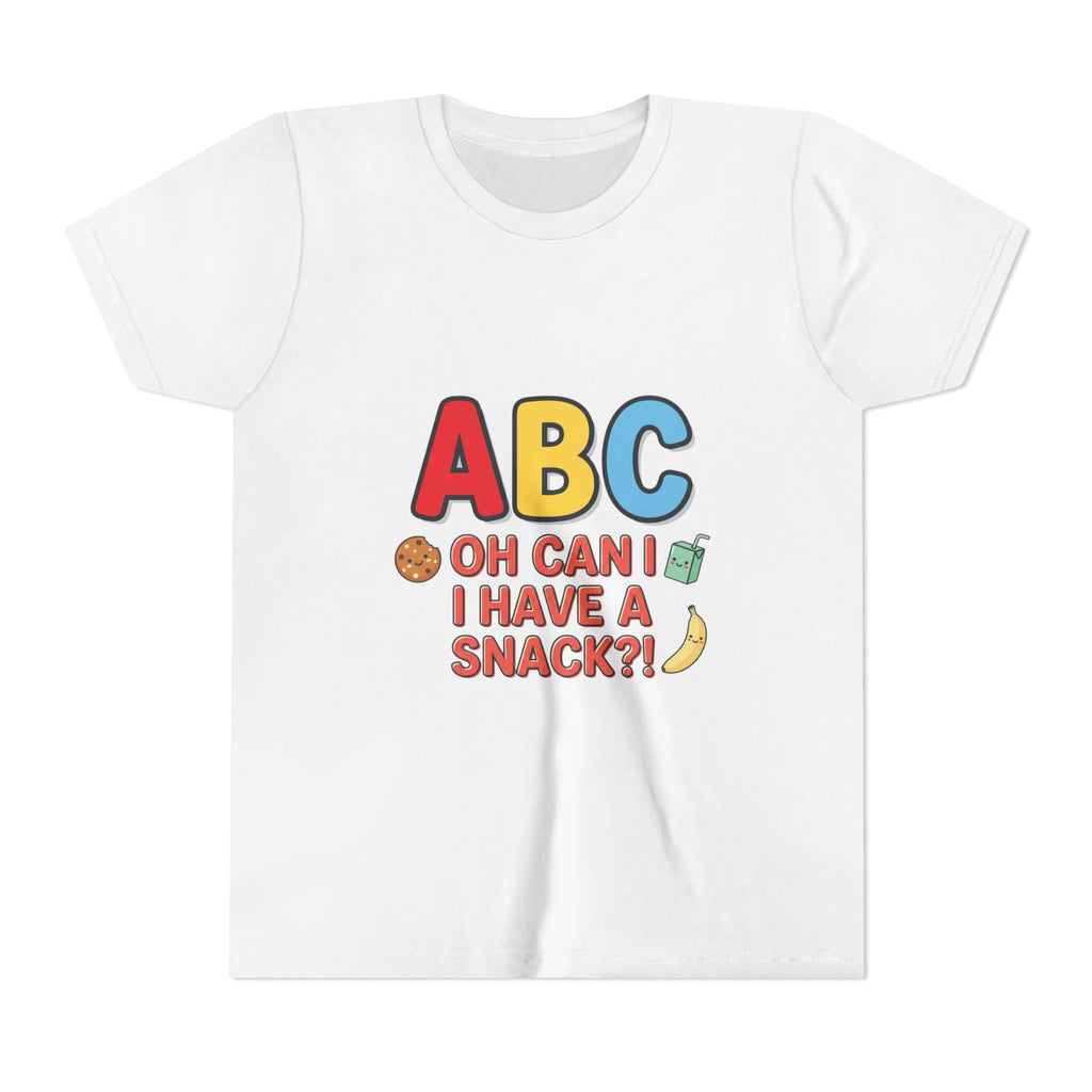 Abc, Oh Can I Have A Snack 2 - Youth Short Sleeve Tee
