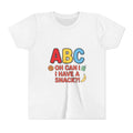 Abc, Oh Can I Have A Snack 2 - Youth Short Sleeve Tee